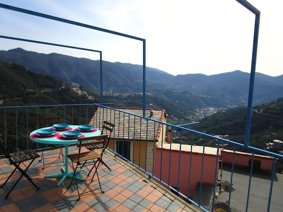 The Cinque Terre Nest, With Terrace And View Villa Montale  Italy